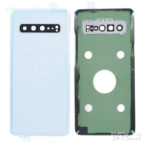 OEM Заден Корпус за Samsung Galaxy S10 5G G977 със Залепващ Стикер и Стъкло за Камера – 3 цвята, снимка 3 - Резервни части за телефони - 55672115