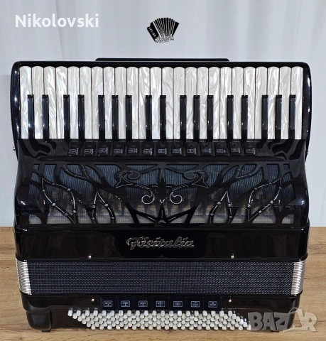 Висок клас италијаснки акордеон Fisitalia , снимка 4 - Акордеони - 54130882