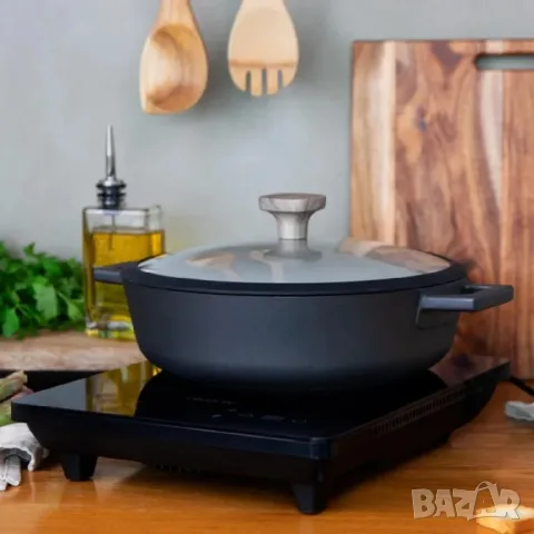 индукционен котлон Cecotec Full Crystal Onyx с мощност 2000 W, снимка 3 - Котлони - 55305065