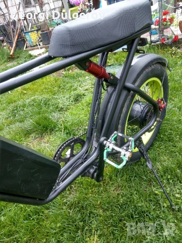 Електрическо колело с дебели гуми, снимка 10 - Велосипеди - 54088530