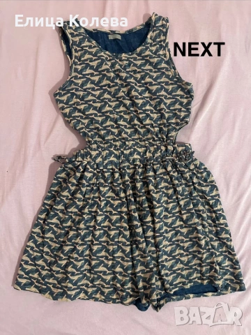 Mango, Next и други детски летни гащеризони 10-12 г 7€/бр, снимка 8 - Детски рокли и поли - 54719233