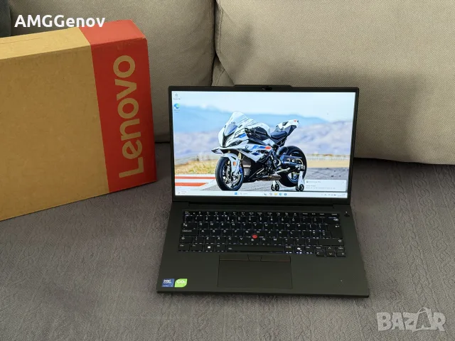 НОВ 14.5’ FHD+IPS  Core Ultra 7-255H  32GB DDR5  Lenovo Thinkpad p14s gen 6  RTX PRO 500 6GB , снимка 2 - Лаптопи за работа - 55339383