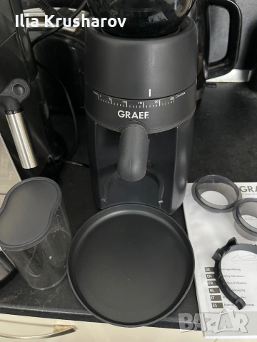 Кафемашина Delonghi Dedica + КафемелачкаGraef, снимка 5 - Кафемашини - 54449121
