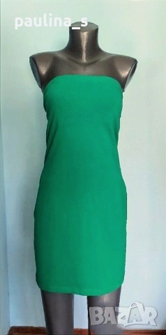 Три различни броя / Маркова рокля с открити рамене / France, "Op" dress и "H&M" basic , снимка 15 - Рокли - 44729562