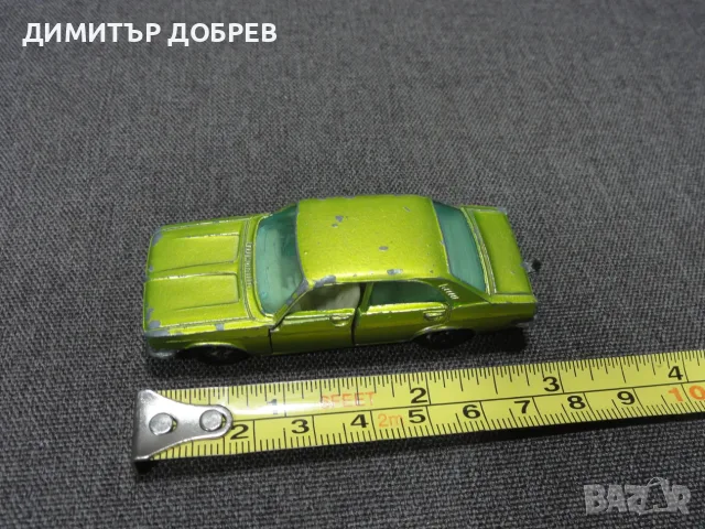 СТАРА РЕТРО МЕТАЛНА КОЛИЧКА CHRYSLER 180 MAJORETTE FRANCE, снимка 7 - Колекции - 55662876