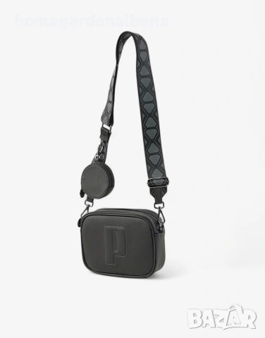 Puma Sense Cross Body Bag — унисекс чанта черна