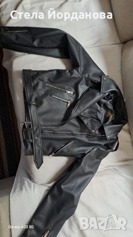 кожено яке, снимка 6 - Якета - 54163022