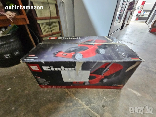 Електрическа косачка Einhell 1000 W, 32 см, снимка 9 - Градинска техника - 54899209