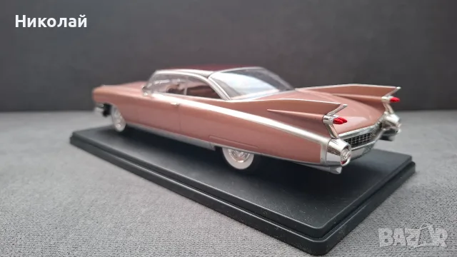 1959 Cadillac Eldorado Seville 1:24 Whitebox Diecast Колекционерски модел количка, снимка 5 - Колекции - 55474229