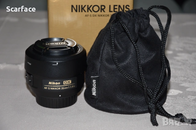 Обектив Nikon AF-S 35mm F/1.8G 