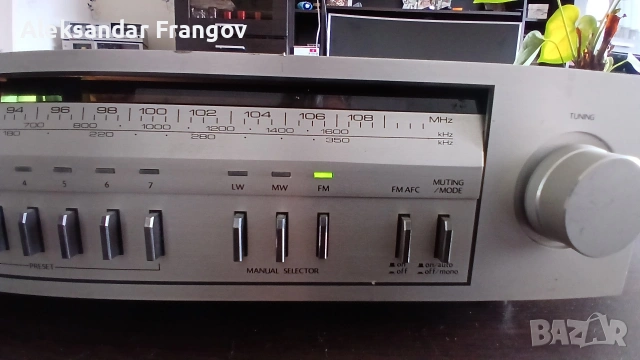 MITSUBISHI DA - F640E STEREO TUNERR Made in Japan , снимка 3 - Радиокасетофони, транзистори - 55207968