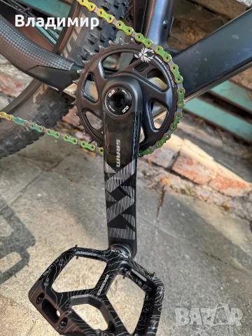 MTB Radon Jealous Full Carbon размер L / 20" супер олекотено ~9 кг, снимка 6 - Велосипеди - 55571071