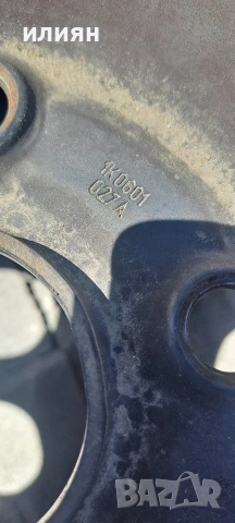железни джанти 16цола 5x112 за vw Golf 5 6 Touran Octavia Leon 1K0601027A , снимка 4 - Гуми и джанти - 54708477