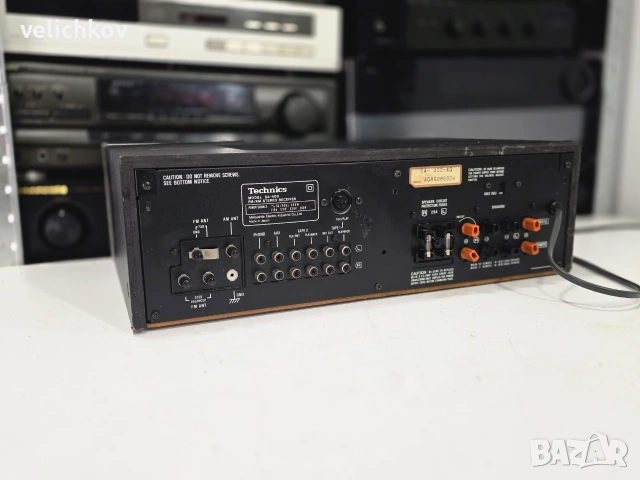 🚀 Technics SA-400 – Истински Аналогов Класик! Жестока визия и топъл звук от златната ера! 🔥🇯🇵, снимка 8 - Ресийвъри, усилватели, смесителни пултове - 54994547
