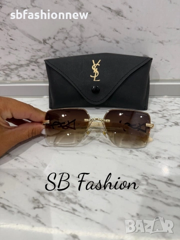 Ysl очила с лого, снимка 4 - Слънчеви и диоптрични очила - 55042077