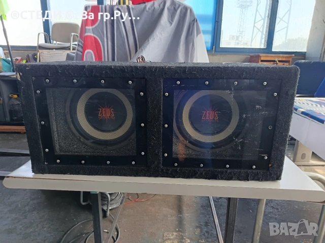Двойна бас каса 10" Hifonics Zeus Industria (Made in USA) – 4.4 Ома