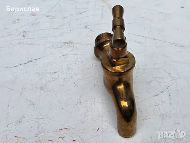 Месингова канелка от старите, снимка 5 - ВИК - 55607244