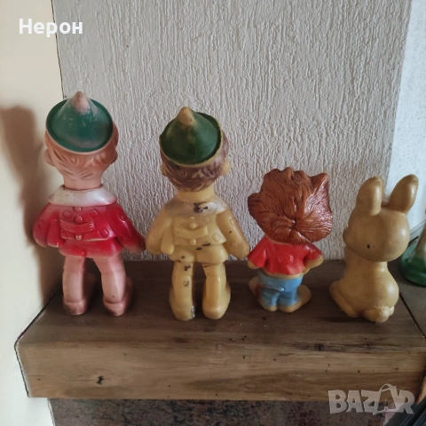 Детски гумени играчки от соца, снимка 4 - Антикварни и старинни предмети - 55227862