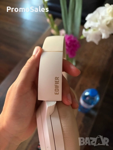 Edifier W820NB Plus - Ivory Цвят, Отлично състояние, снимка 4 - Слушалки и портативни колонки - 54905008