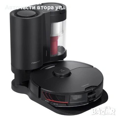 Робот Прахосмукачка с Моп Roborock S7 MaxV Plus, 5100 Pa, Черен, снимка 6 - Прахосмукачки - 54634632