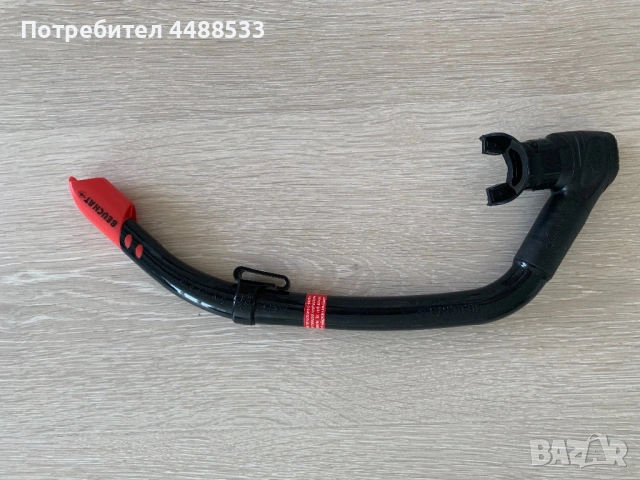 Маска за шнорхел BEUCHAT MAXLUX. ЧЕРНА, снимка 3 - Водни спортове - 50515441