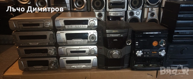 Аудио системи SONY - PANASONIC - AIWA- PHILIPS -JVC - SHARP - TECHNICS , снимка 8 - Аудиосистеми - 51622720