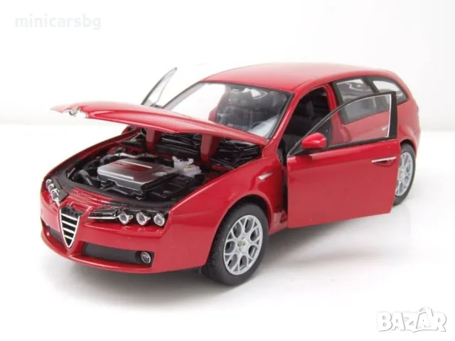 Метални колички: Alfa Romeo 159 Sportwagon 1:24, снимка 2 - Колекции - 55409683