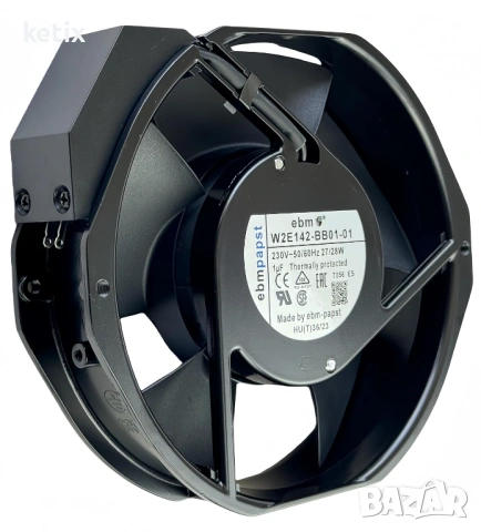 ebm-papst W2E142-BB01-01 7056ES Охлаждащ вентилатор, снимка 2 - Други стоки за дома - 54765952