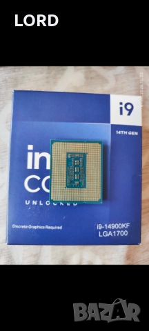 Процесор Intel i9 14900KF - Перфектен!, снимка 2 - Процесори - 54809673