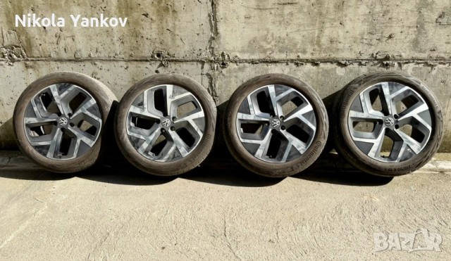 Комплект оригинални 19" джанти VW ID.3 + гуми Continental EcoContact 6 215/50 R19