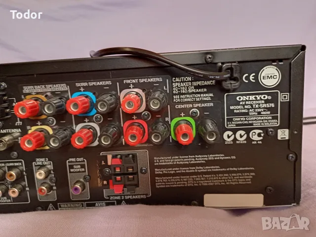 продавам ресивър ONKYO, снимка 17 - Аудиосистеми - 55688135