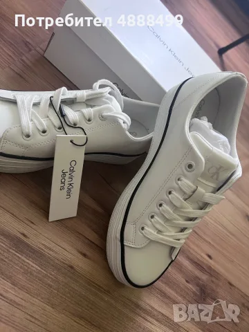 Кецове Calvin Klein jeans , снимка 6 - Кецове - 55320378