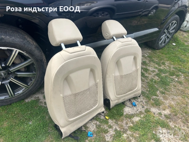 седалки - облегалки  audi Q7 4m, снимка 4 - Части - 54280117