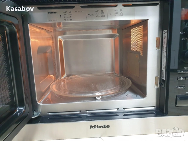 17L - 600мм - Miele M8160 Микровълнова Фурна за Вграждане, снимка 14 - Микровълнови - 54570527