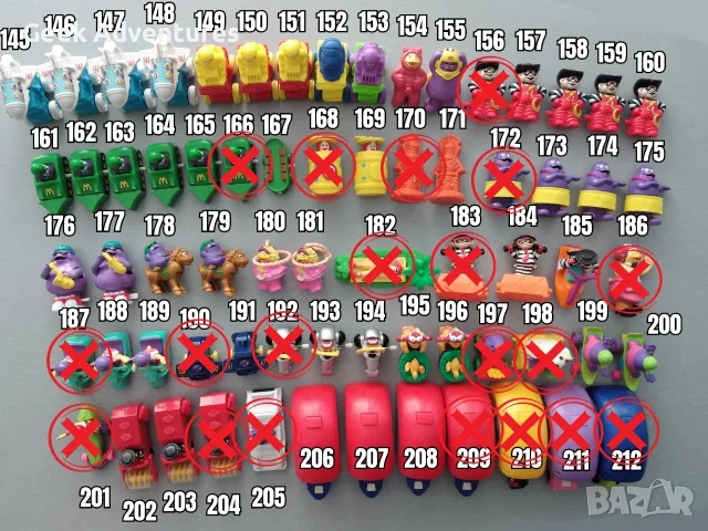 McDonalds Toys / Макдоналдс Играчки от 90те Винтидж Колекционерски, снимка 5 - Колекции - 46745216