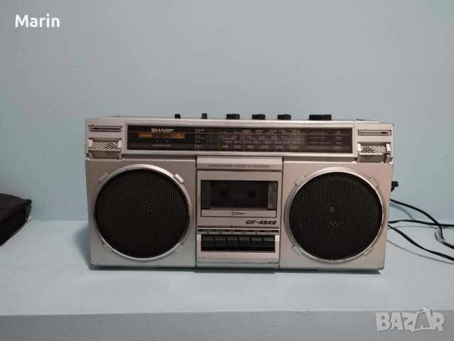 sharp gf-4949 , снимка 6 - Радиокасетофони, транзистори - 53993436