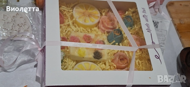 Ръчно изработени подаръчни кутии със сапуни ✨, снимка 2 - Декорация за дома - 54033272