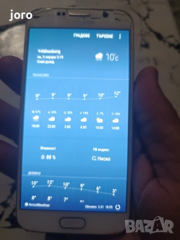 samsung s6 перфектен, снимка 4 - Samsung - 55252553