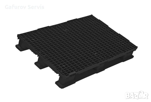 Пластмасов палет HEAVY 3R – 1200 × 800 мм, снимка 2 - Друго - 55522536