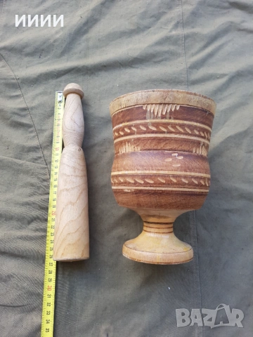 Голям хаван хаванче, снимка 5 - Антикварни и старинни предмети - 54503362