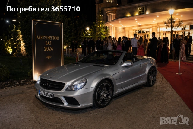 Мерцедес SL Black Edition под наем