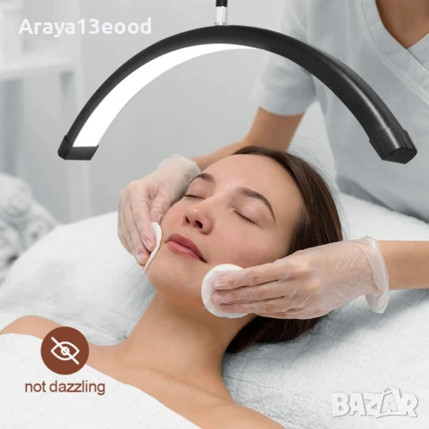 LED подова лампа полумесец – професионално осветление с дистанционно, снимка 3 - Лед осветление - 54203316