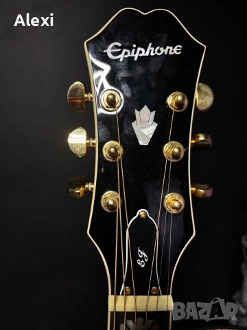 Epiphone EJ-200SCE акустична китара, снимка 4 - Китари - 55039112