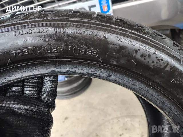 2бр.летни гуми BRIDGESTONE 255 40 18 DOT22-23 цена за брой, снимка 6 - Гуми и джанти - 55697590