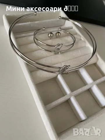 CHANEL колие, обеци, снимка 17 - Колиета, медальони, синджири - 52132282