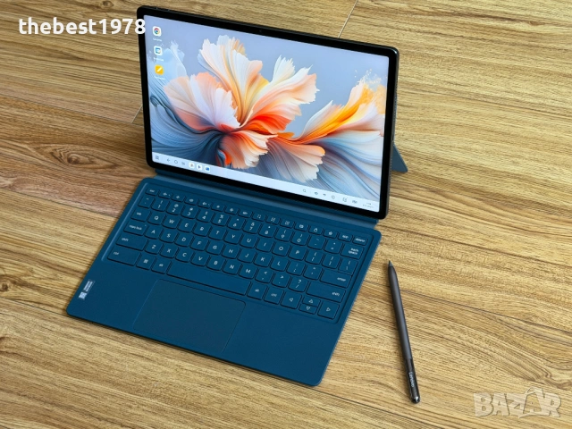 3к 144hZ Lenovo Yoga Tab Plus Blue`Snapdragon 8 Gen 3/16GB RAM/256GB SSD/Батерия 100%/62 Цикъла, снимка 2 - Таблети - 54508509