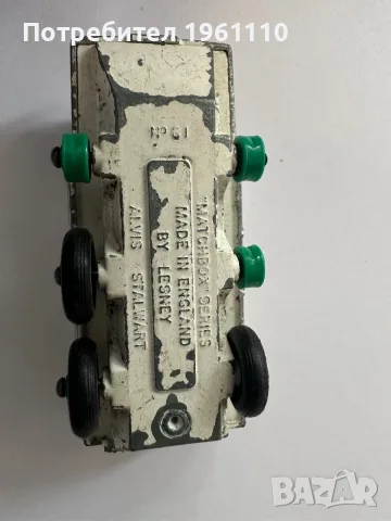 Matchbox Lesney #61 Alvis Stalwart BP EXPLORATION ~липсващи гуми., снимка 6 - Колекции - 55425110