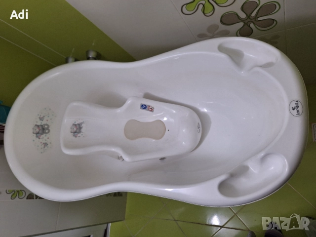 Бебешка ваничка със стойка, снимка 5 - За банята - 54809324