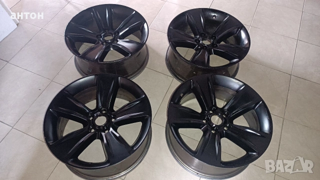 Четири спортни черни джанти 18 цола., снимка 2 - Гуми и джанти - 54235974