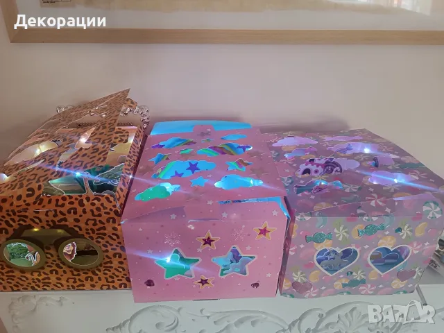 детски занимателни картонени светещи кутии за сглобяване , снимка 8 - Игри и пъзели - 55435936